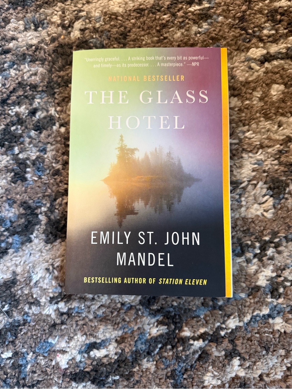 The Glass Hotel by Emily St. John Mandel - Multicolor Cover